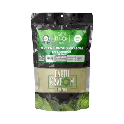 500g green borneo kratom powder