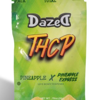 Dazed THC-P 60mg Gummies Pineapple Closeout