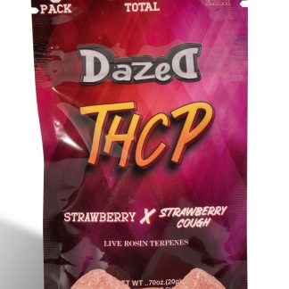 Dazed THC-P 60mg Gummies Strawberry Closeout