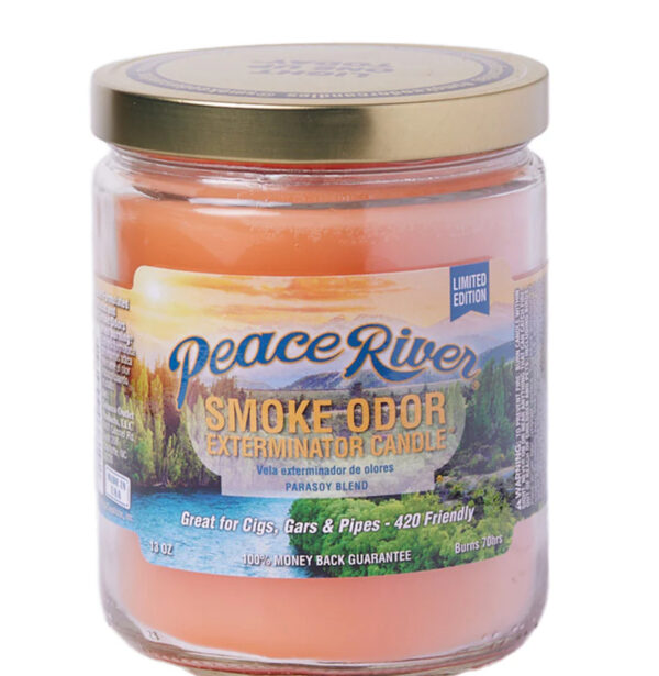 Smoke Odor Candle Peace River