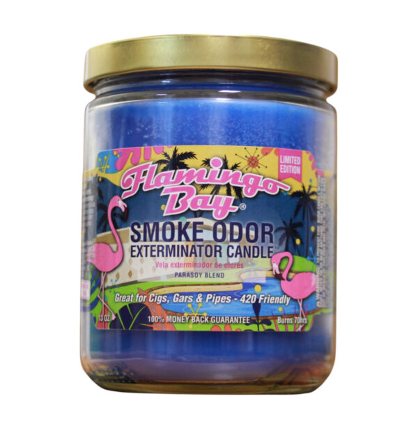 Smoke Odor Candle Flamingo Bay