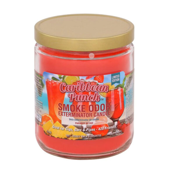 Smoke Odor Candle Caribbean Punch