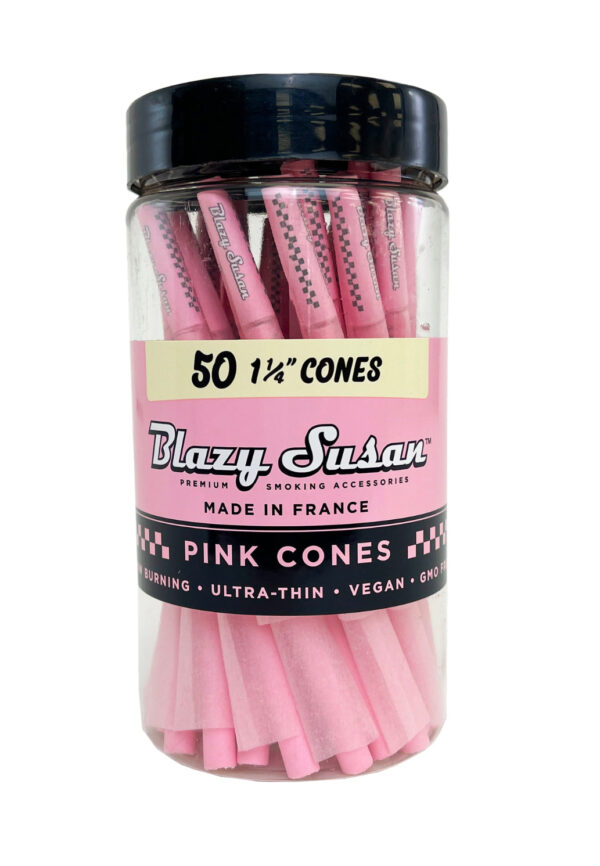 Blazy Susan Cones 1 1/4 Pink 50pk