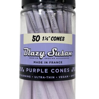 Blazy Susan Cones Purple 1.25 50pk