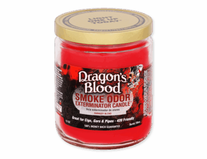 dragon's blood smoke odor exterminator candle