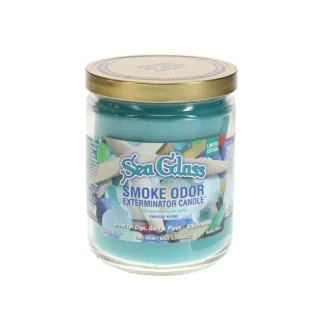 sea glass smoke odor exterminator candle