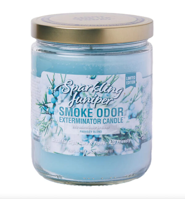 Smoke Odor Candle Sparkling Juniper