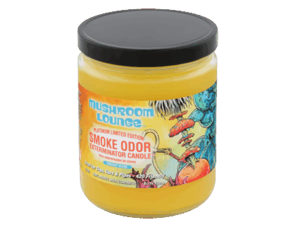 mushroom lounge smoke odor eliminator candle