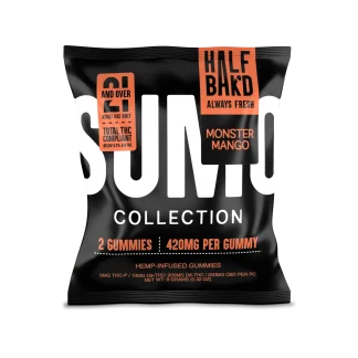 Half Bak'd Sumo Gummies 2 Pk Monster Mango