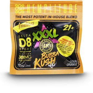 Hemplitude D8 Gummy 300MG Bubba Kush