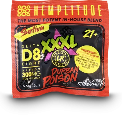 Hemplitude D8 Gummy 300MG Durban Posion