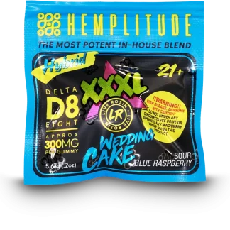 Hemplitude D8 Gummy 300MG Wedding Cake