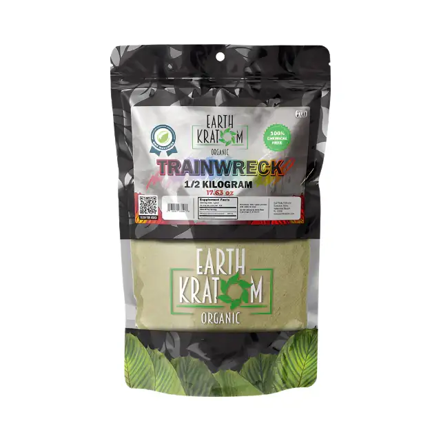 500g trainwreck kratom powder