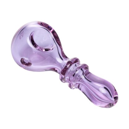 Human Grade Double Ring Spoon Pipe - Image 2