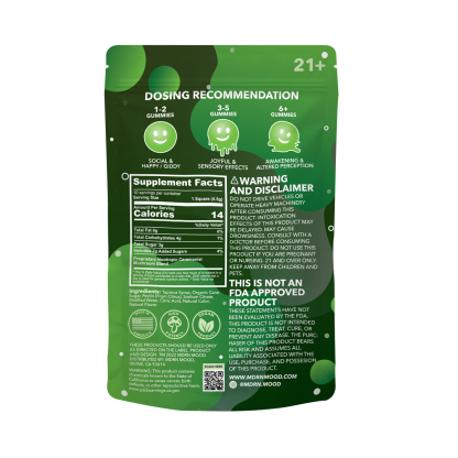 MDRN MOOD Magic Mushroom Gummies - Sour Green Apple - Image 6