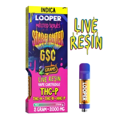 Looper Cartridge, starfighter girl scout cookies, indica cart
