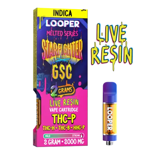 Looper Cartridge, starfighter girl scout cookies, indica cart