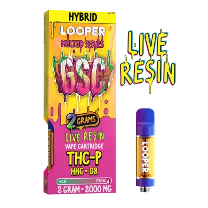 looper girl scout cookies cartridge, live resin