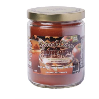 spiced cider smoke odor exterminator candle