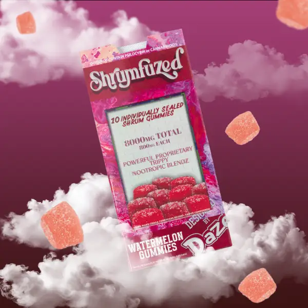 Shrumfuzed gummies 10pk- Watermelon
