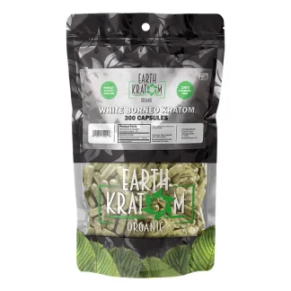 300ct white borneo kratom capsules