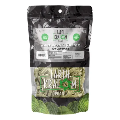 300ct white borneo kratom capsules