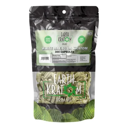 300ct white maeng da kratom capsules