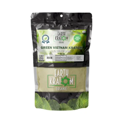 500g green vietnam kratom powder by earth kratom
