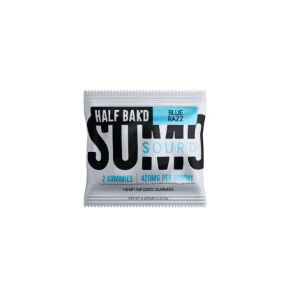 blue razz sour delta hemp gummies