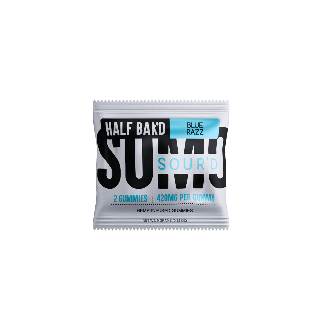 blue razz sour delta hemp gummies