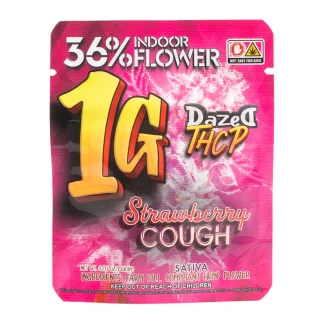 thcp flower strawberry cough dazed